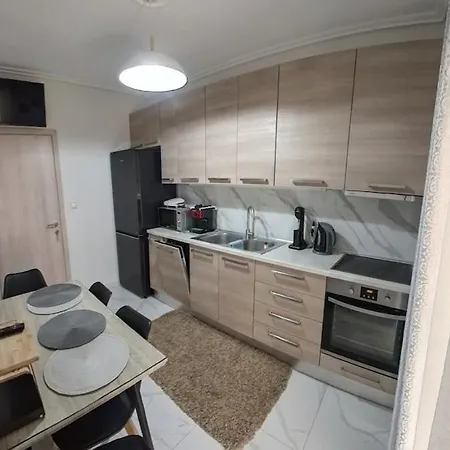 Cozy Sea View Apartment In Paralia Exterior photo